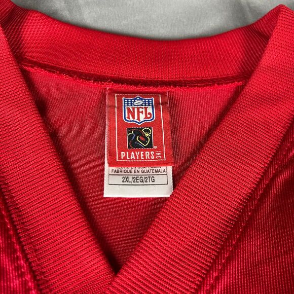 Reebok Jersey Mens 2XL Red NFL KC Cassel 7 V-Neck Short Sleeves Pullover - Picture 5 of 9